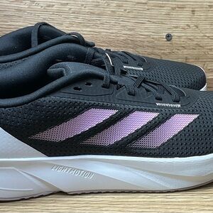 Size 7 - Adidas Duramo SL Black Bliss Lilac W